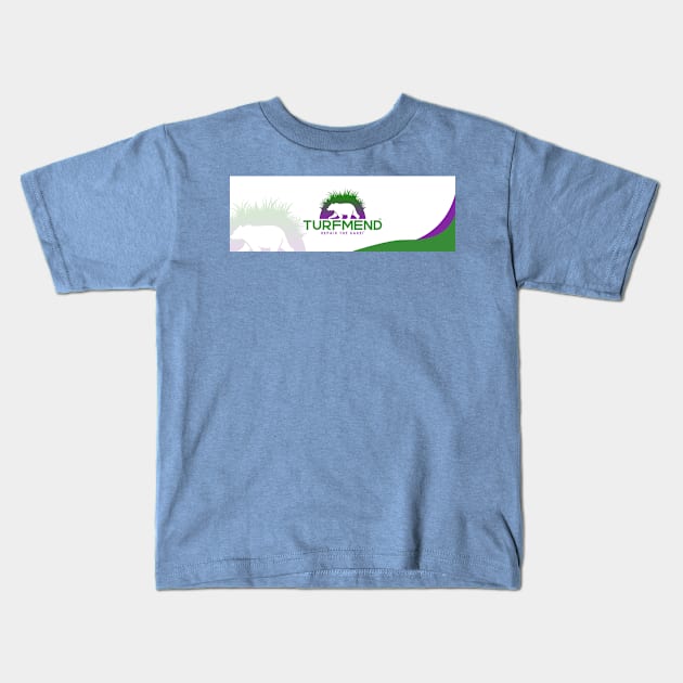 TurfMend Collage Kids T-Shirt by TurfMend